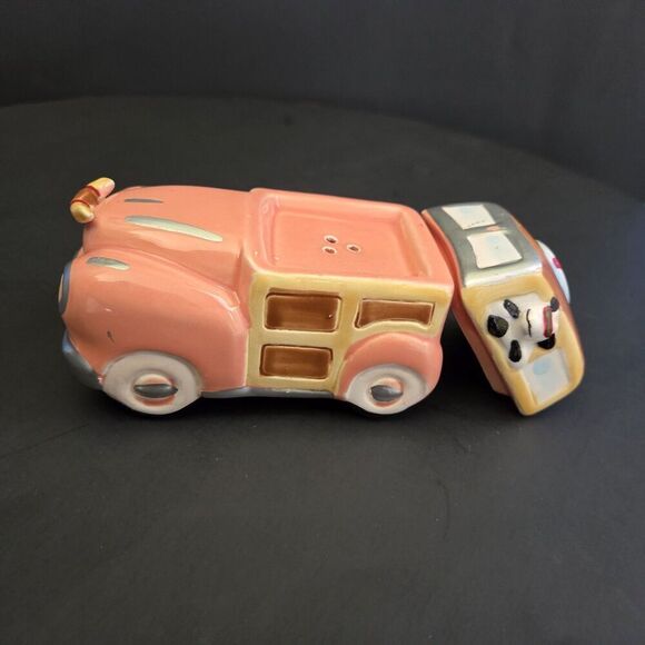 VANDOR Cowabunga Surfs Up Pelzman Unique Salt and Pepper Shaker Set 1988 - Picture 15 of 16